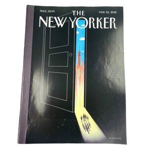 The New Yorker Magazine May 24 2021 Cover Venturing Out Gürbüz Dogan Eksiogl u